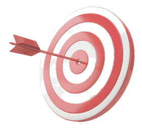 Objectives icon representing company goals